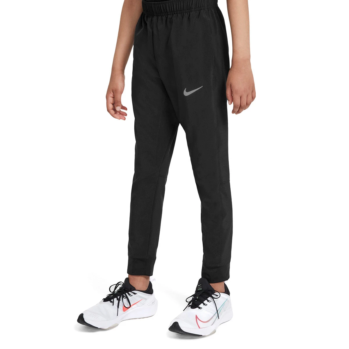 Nike - Długie spodnie Dri-Fit Niño, Unisex, Czarny, S
