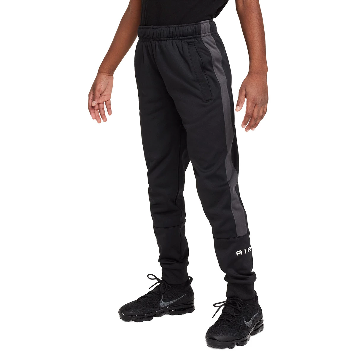 Nike - Długie spodnie Sportswear Air Print Niño, Unisex, Czarno-Antracyt, S