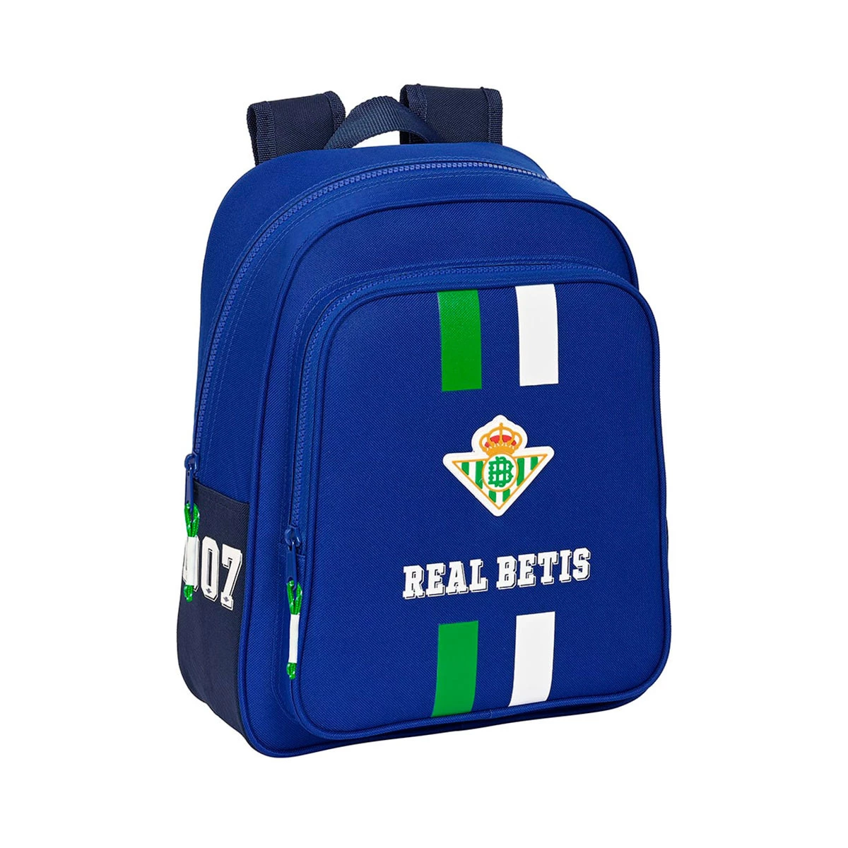 Betis - Plecak Infantil adap.carro Real Betis Balompié, Unisex, Niebieski