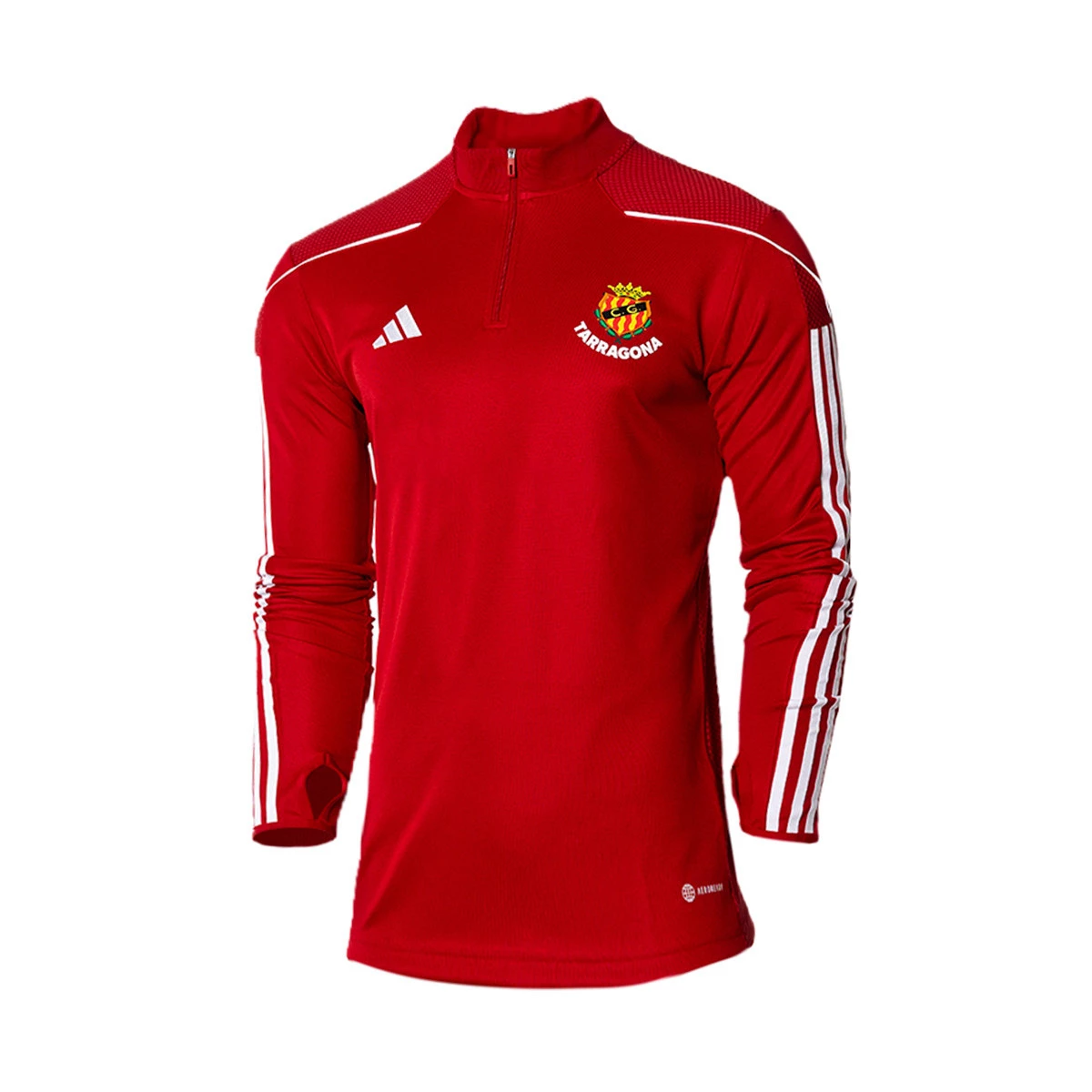 adidas - Bluza Club Gimnàstic de Tarragona Training 2023-2024 Niño, Unisex, Team Power Czerwony, 116 cm