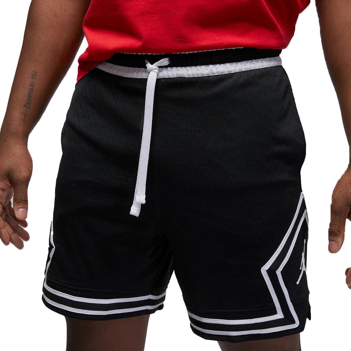 Jordan - Spodenki Sport Diamond, Unisex, Czarno-Biały-Biały-Biały, 3XL