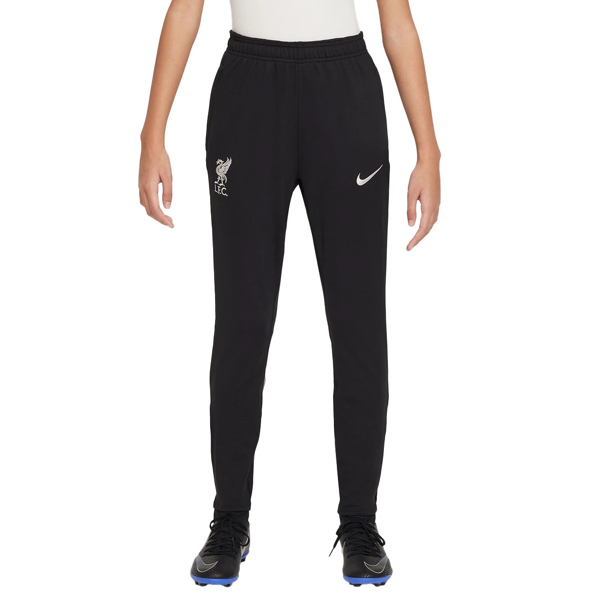 Nike - Długie spodnie Liverpool FC Training 2024-2025 Niño, Unisex, Black-Gym Czerwony- Orewood, S