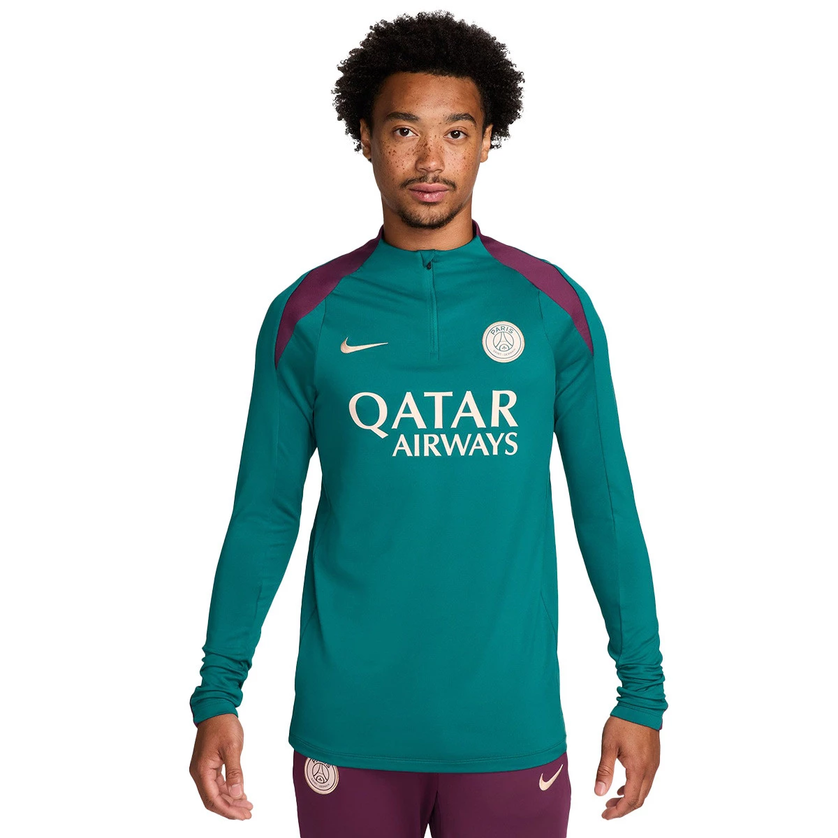 Nike - Bluza PSG Training 2024-2025, Unisex, Geode Teal-Bordeaux-Guava Ice, L