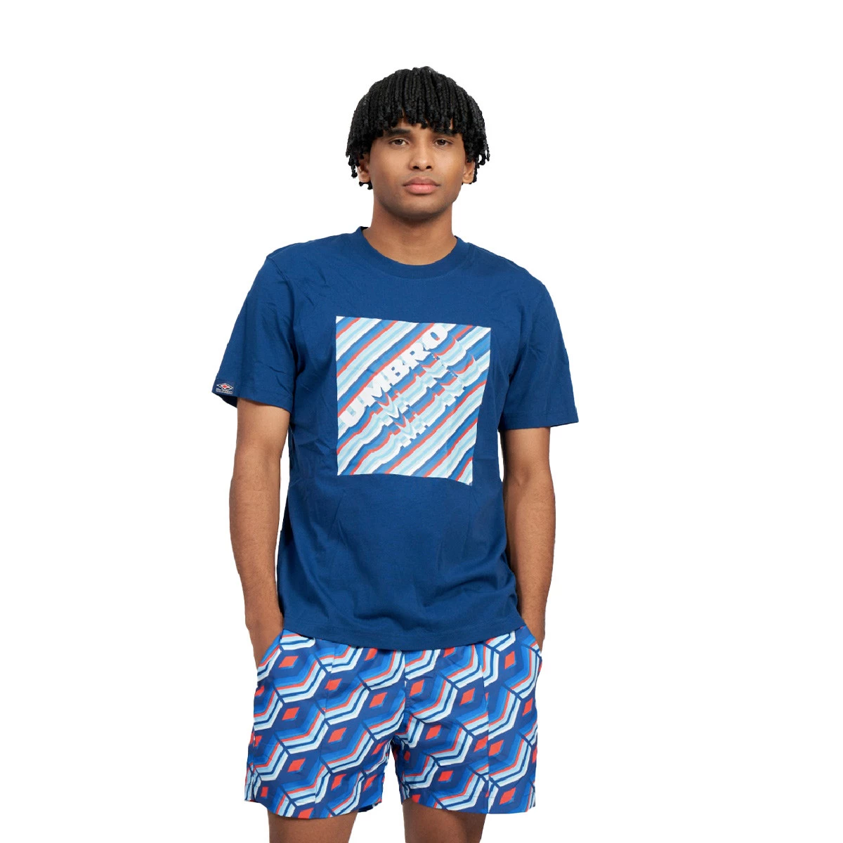 Umbro - Koszulka Gradient, Hombre, Estate Blue, S