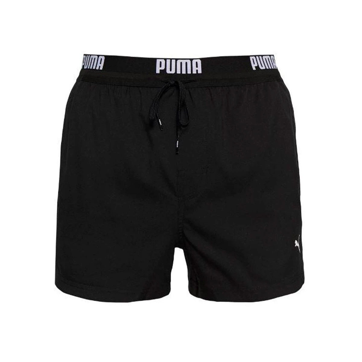 Puma - Spodenki Logo, Hombre, Czarny, S