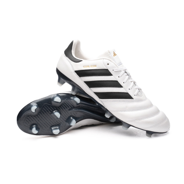 Buty piłkarskie adidas Copa Icon FG White-Core Black-Gold Met
