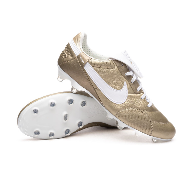 Buty piłkarskie Nike The Nike Premier III FG Mtlc Gold Grain