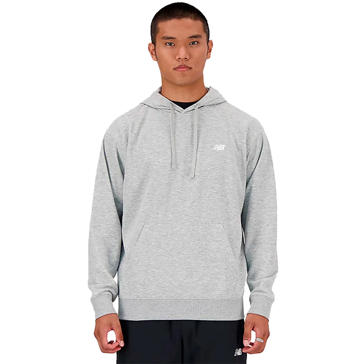 New Balance - Bluza Lifestyle Small Logo, Hombre, Szary, S