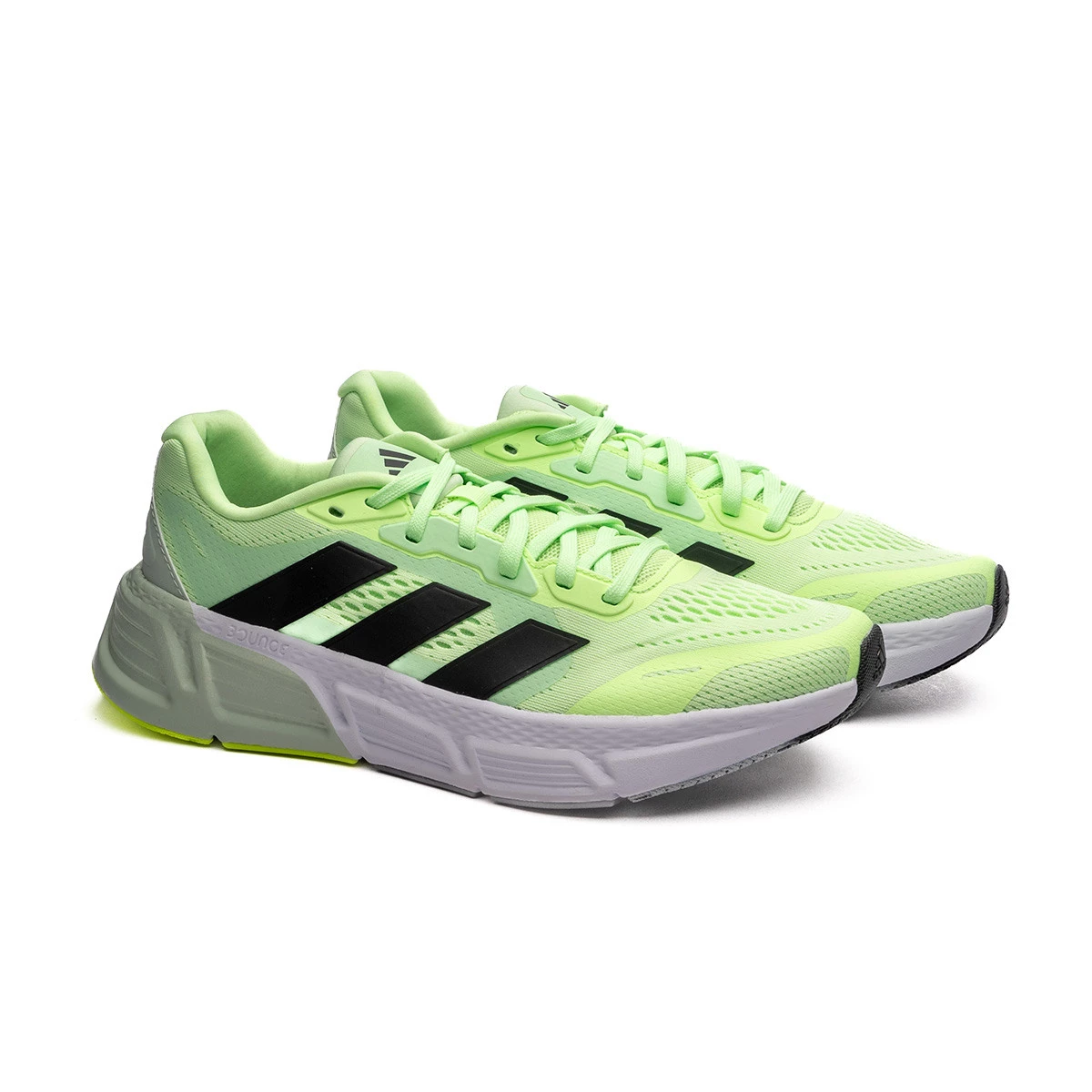 adidas - Buty do biegania Questar, Unisex, zielony spark-core czarny, 10 UK