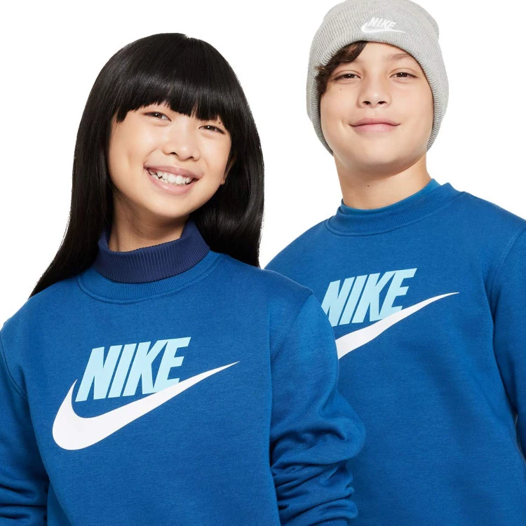 sudadera-nike-club-fleece-crew-hbr-nino-preloved-red-core-white-craft-chili-3