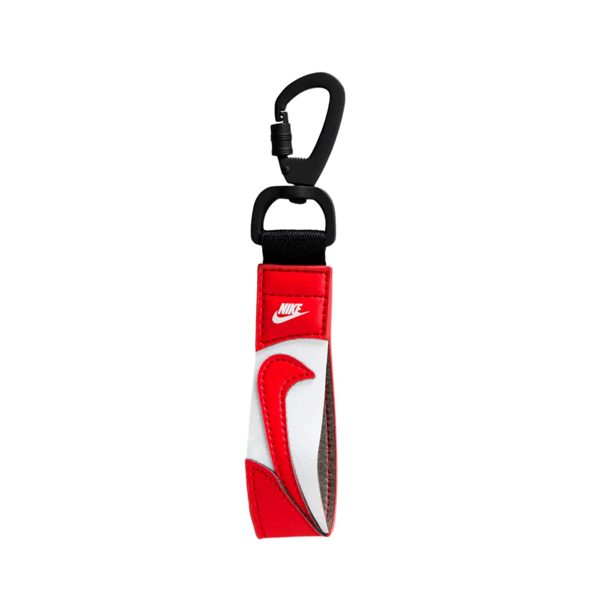 Nike - Brelok do kluczy Premium Key Holder, Unisex, University Red-White-University Czerwony