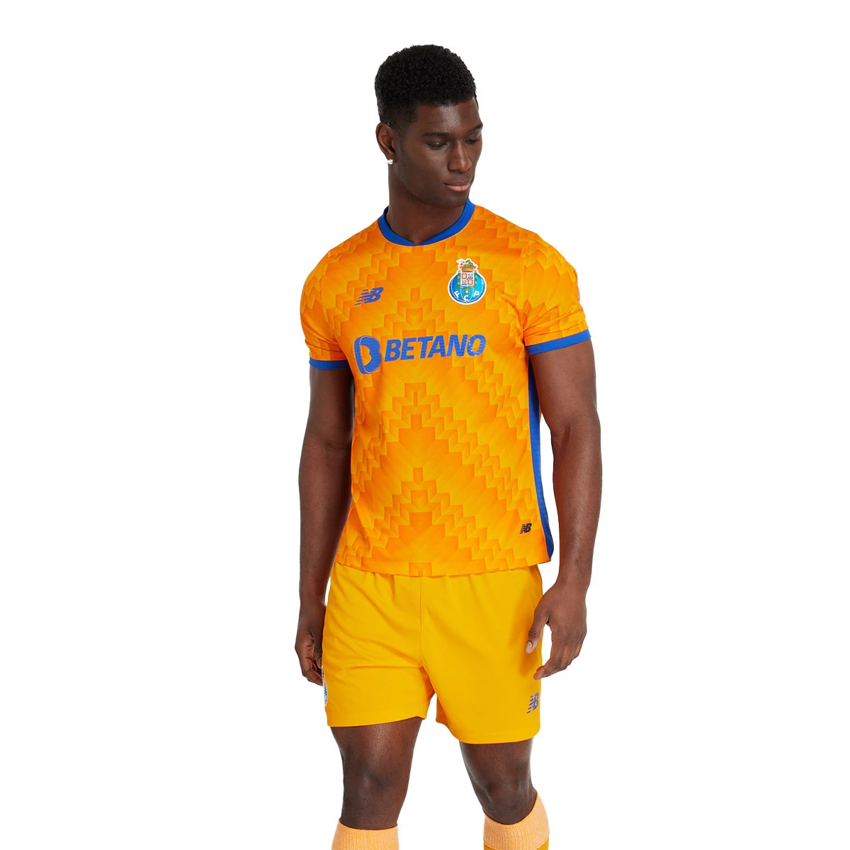 New Balance - Koszulka FC Porto Segunda Equipación 2024-2025, Unisex, Żółty, L