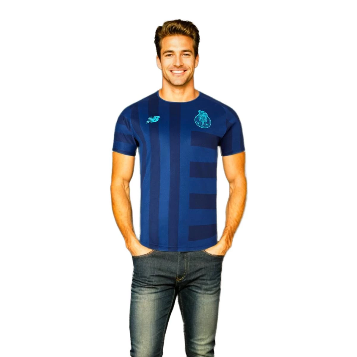 New Balance - Koszulka FC Porto Pre-Match 2024-2025, Unisex, Dark Marine, M