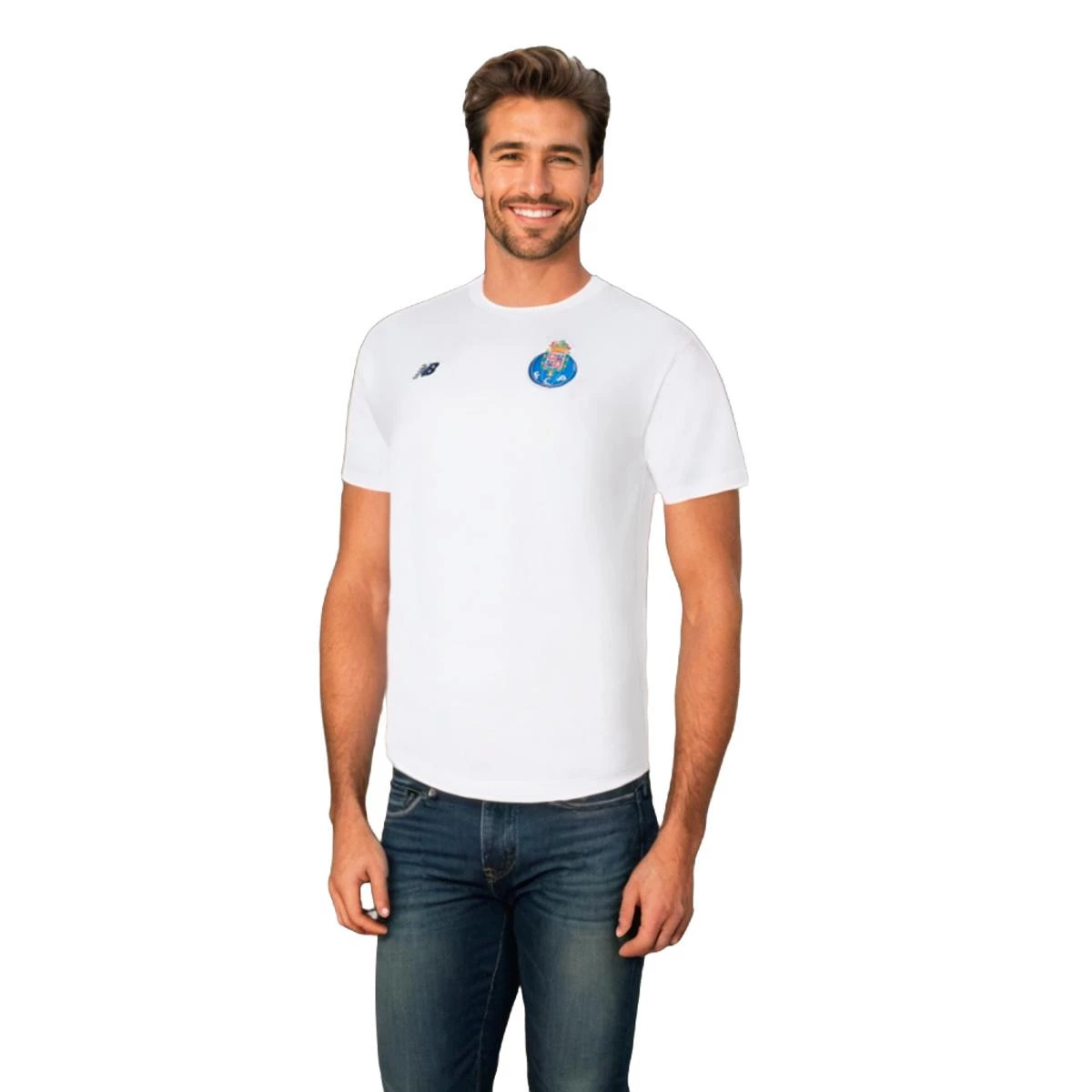 New Balance - Koszulka FC Porto Fanswear 2024-2025, Unisex, Biały, S