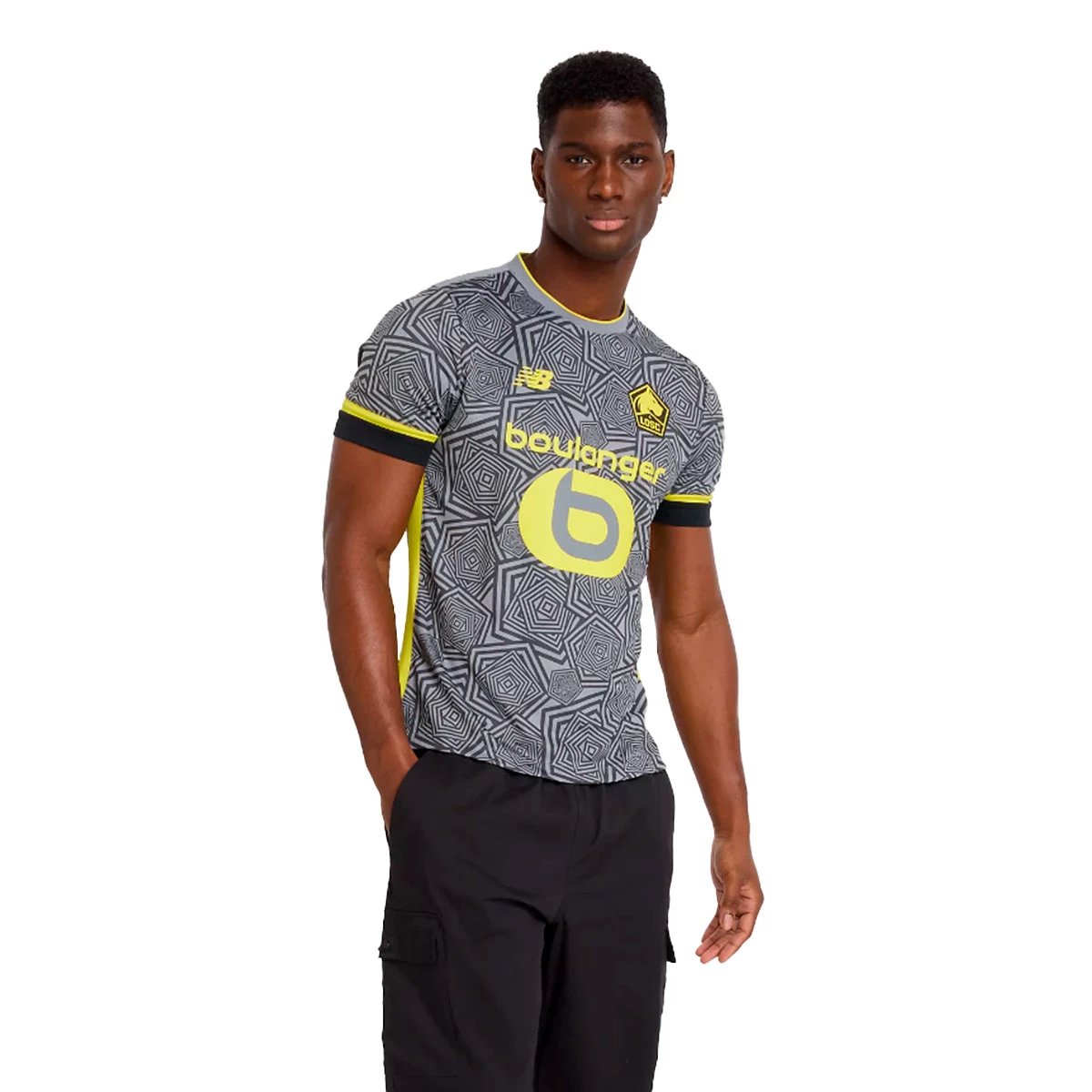 New Balance - Koszulka Lille 2024-2025 Trzecie, Unisex, Szary, S