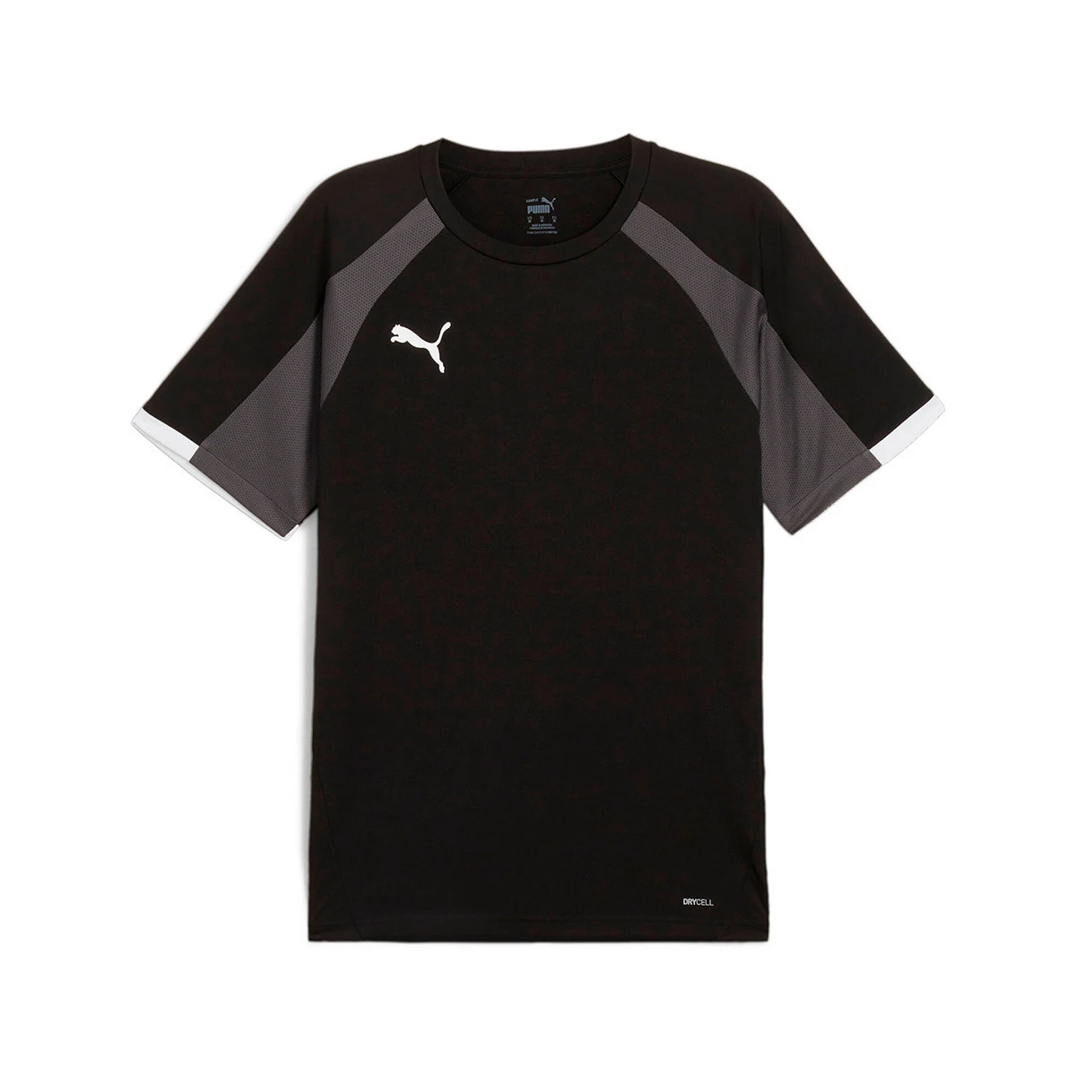 Puma - Koszulka Individualliga Jersey, Unisex, Black-Shadow Gray, XL
