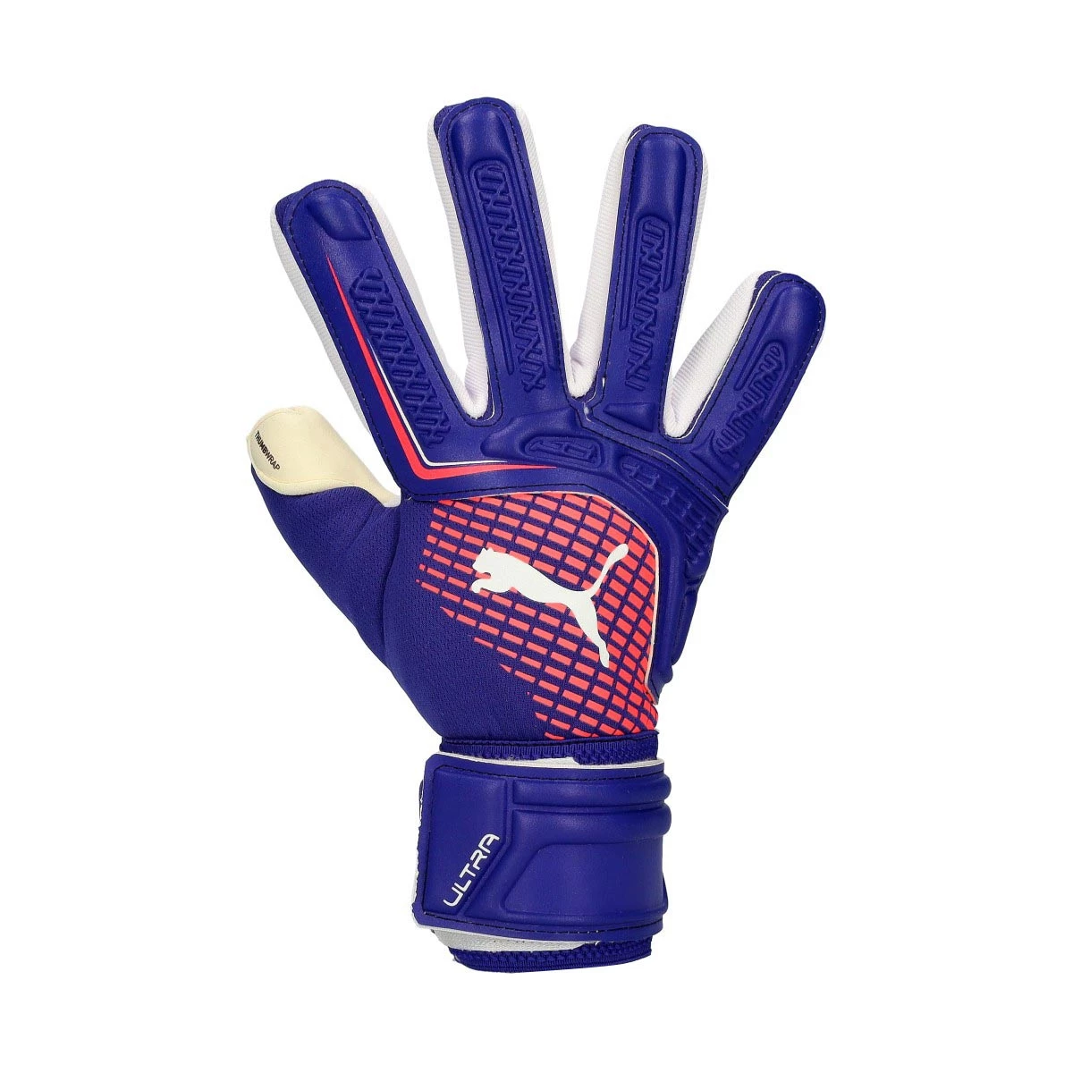 Puma - Rękawica bramkarska Kids Ultra Pro Negatywny, Unisex, Lapis Lazuli-Sunset Glow, 4