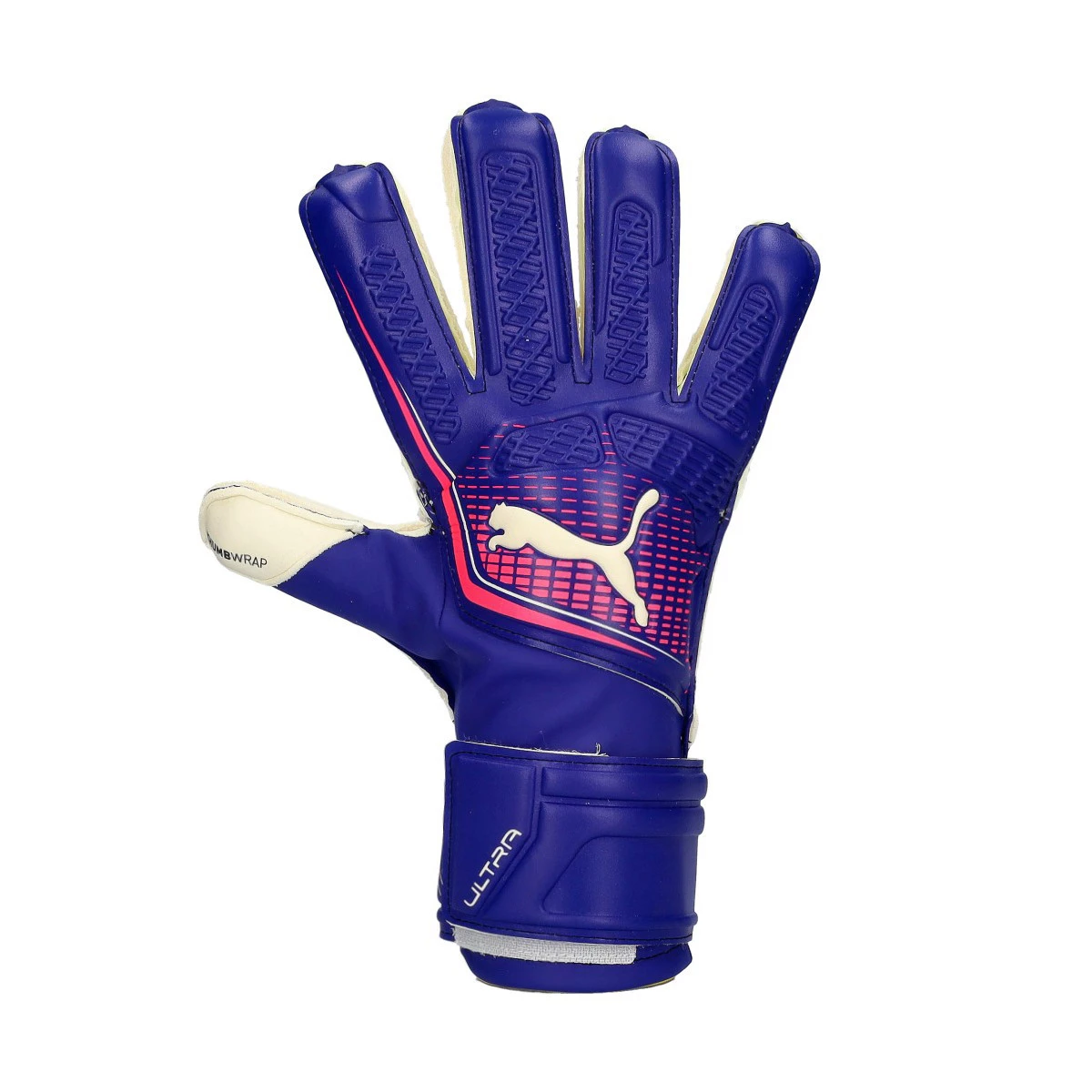 Puma - Rękawica bramkarska Ultra Match Protect dla Kids, Unisex, Lapis Lazuli-Sunset Glow, 4