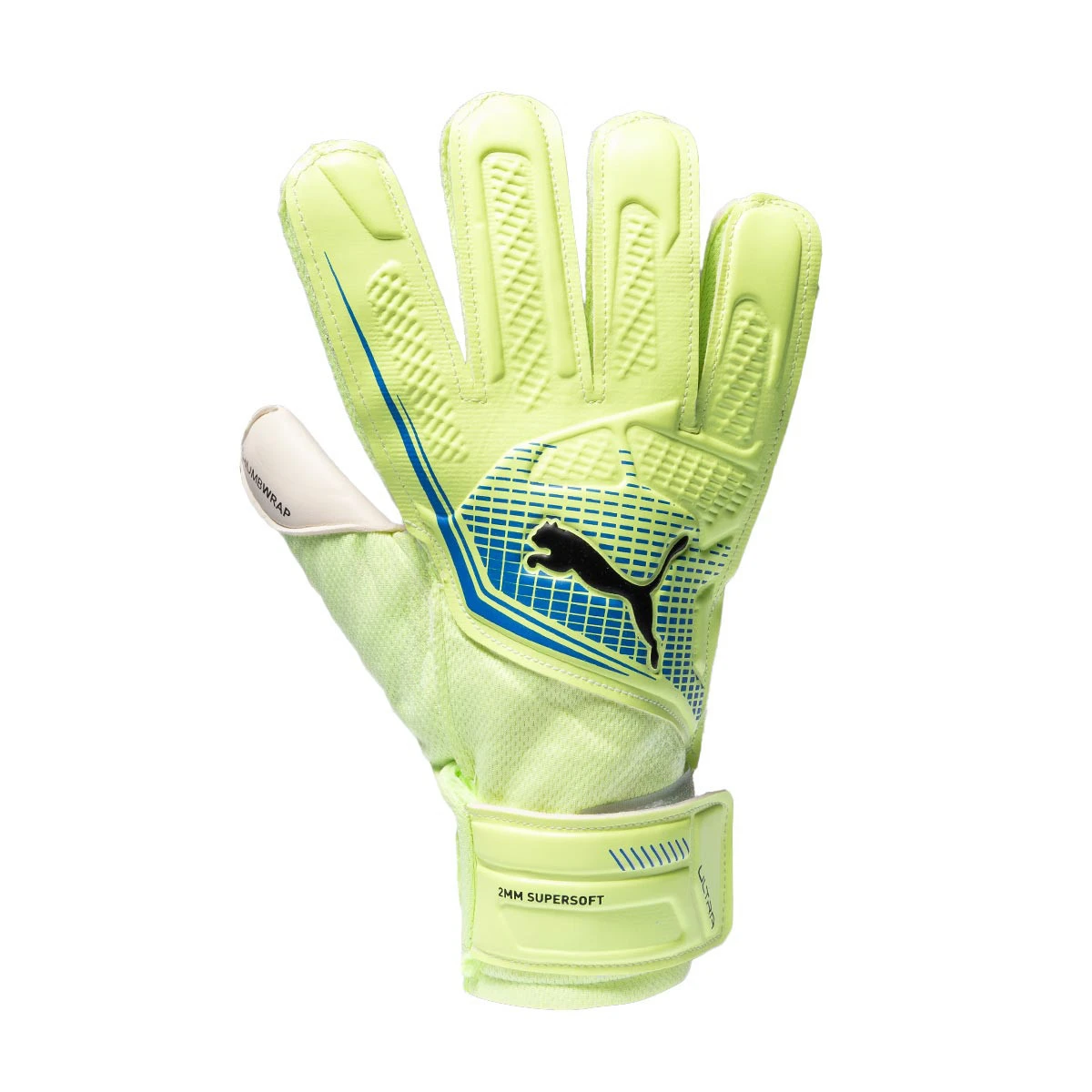 Puma - Rękawica bramkarska Ultra Play Płaska, Unisex, Fizzy Apple-Bluemazing, 11