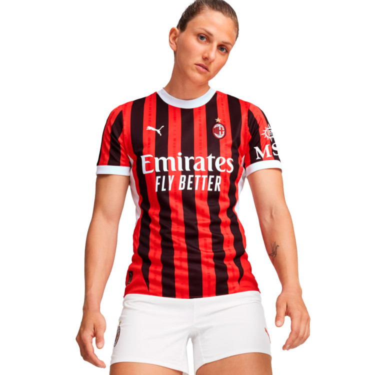 AC Milan Primera Equipación 2024-2025 Mujer
