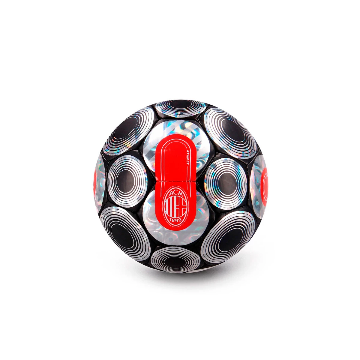 Puma - Piłka AC Milan 2024-2025, Unisex, Czarny-For Wszystkie Czas Czerwony, MINI