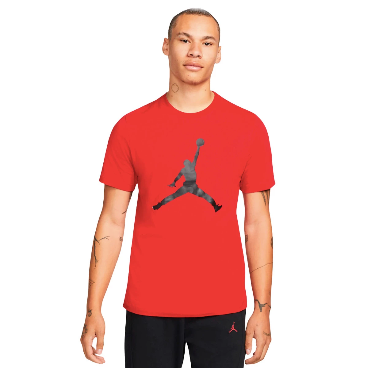 Jordan - Koszulka Jumpman, Unisex, Siłownia czerwono-czarna, S