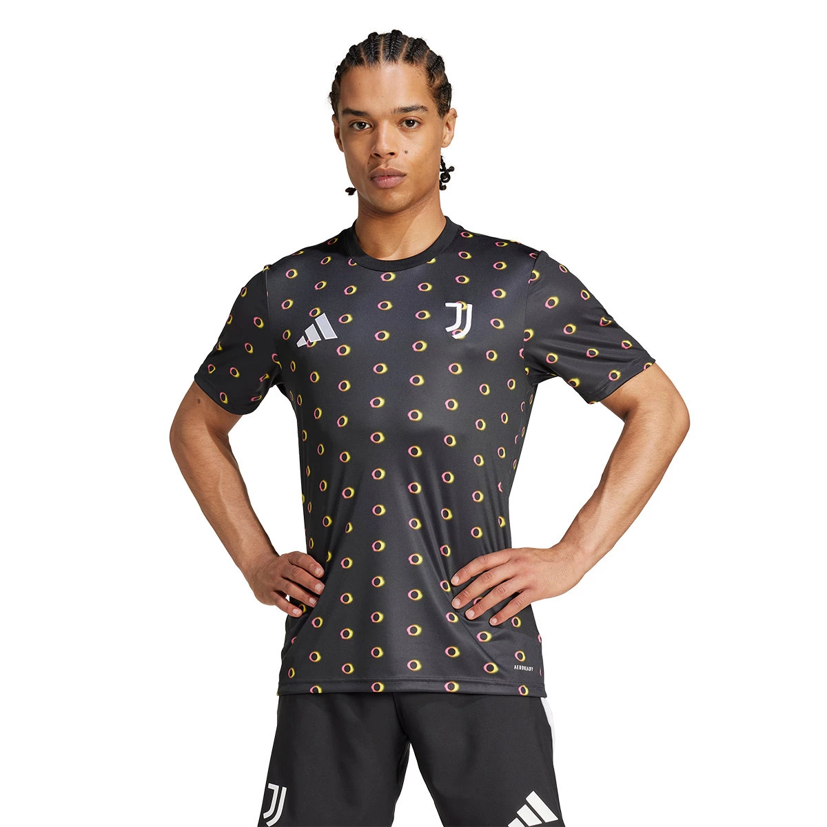 adidas - Koszulka Juventus 2024-2025 przed meczem, Unisex, Czarny, M