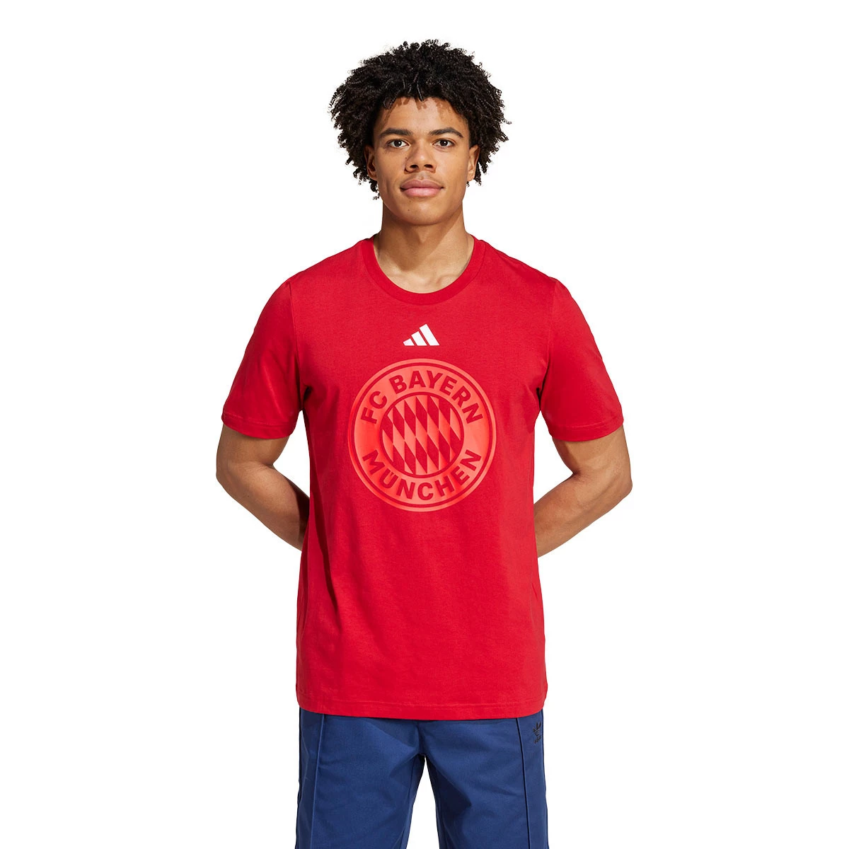 adidas - Koszulka FC Bayern 2024-2025 Odzież kibica, Unisex, Team Power Czerwony, XL