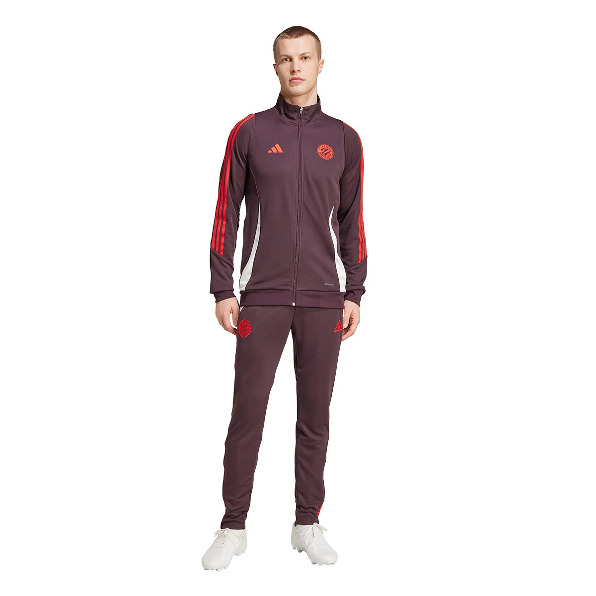 adidas - Dres FC Bayern Training 2024-2025, Unisex, Shadow Bordowo-Czerwony, S