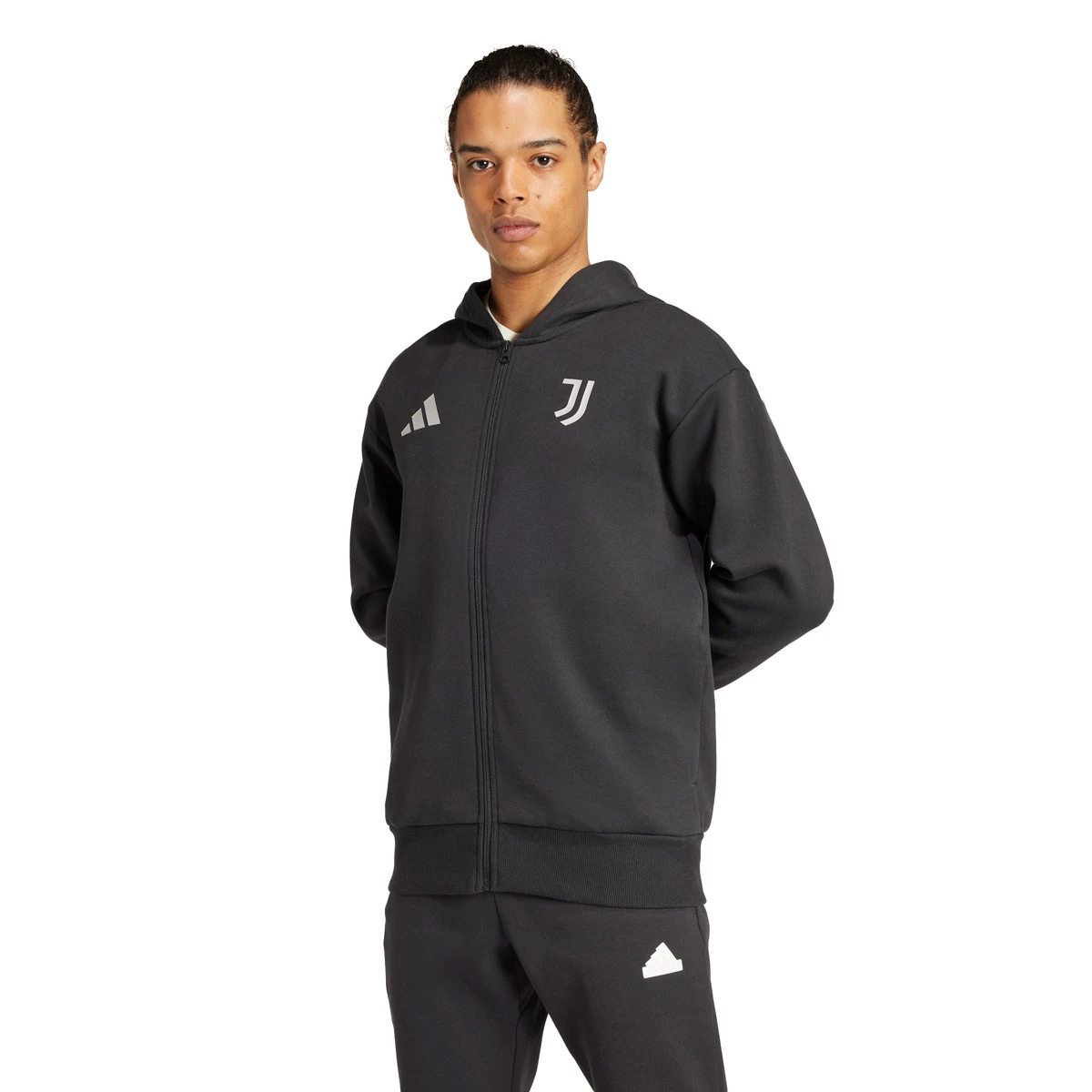 adidas - Kurtka Juventus 2024-2025 przed meczem, Unisex, Czarny, M