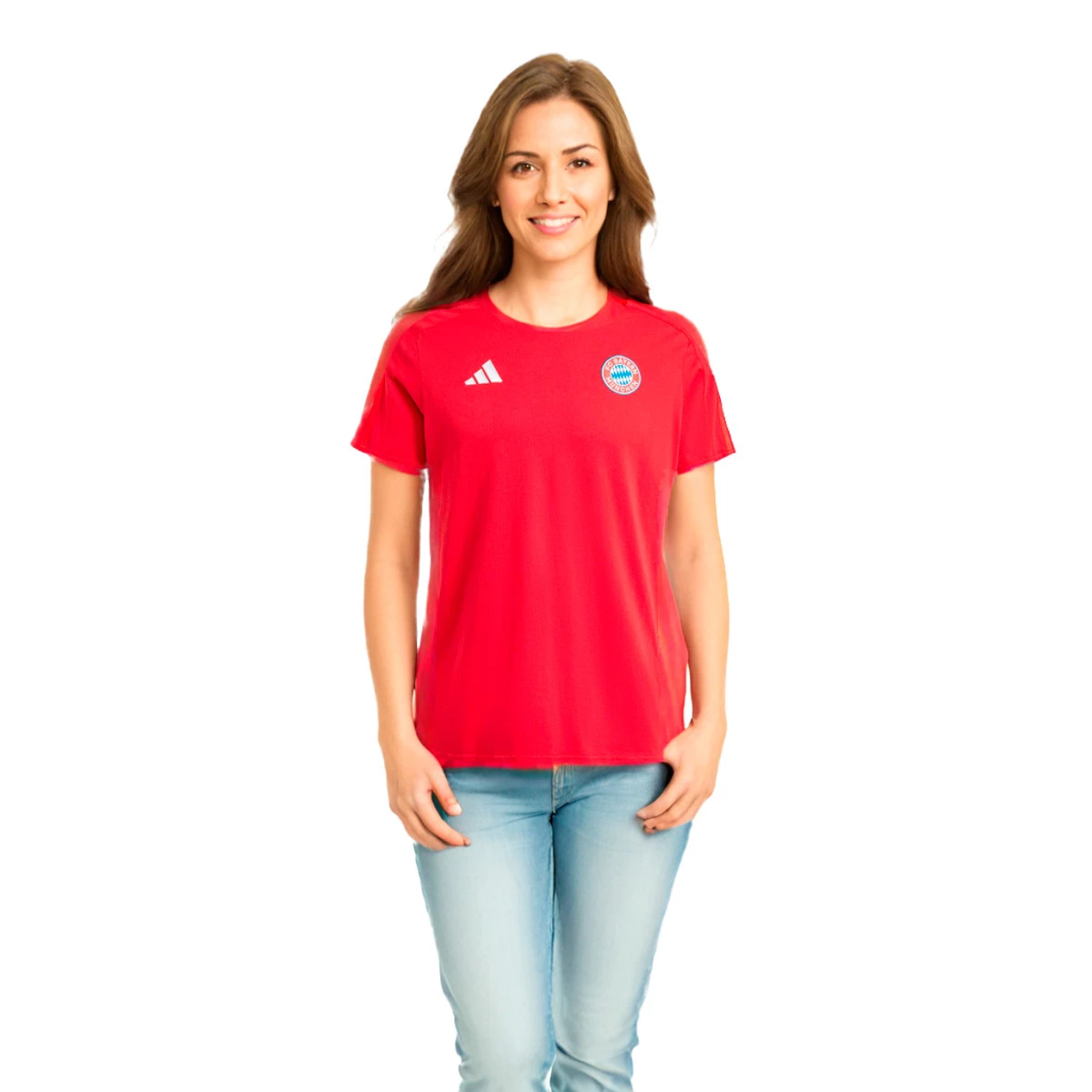 adidas - Koszulka FC Bayern 2024-2025 Odzież kibica, Unisex, Team Power Czerwony, M