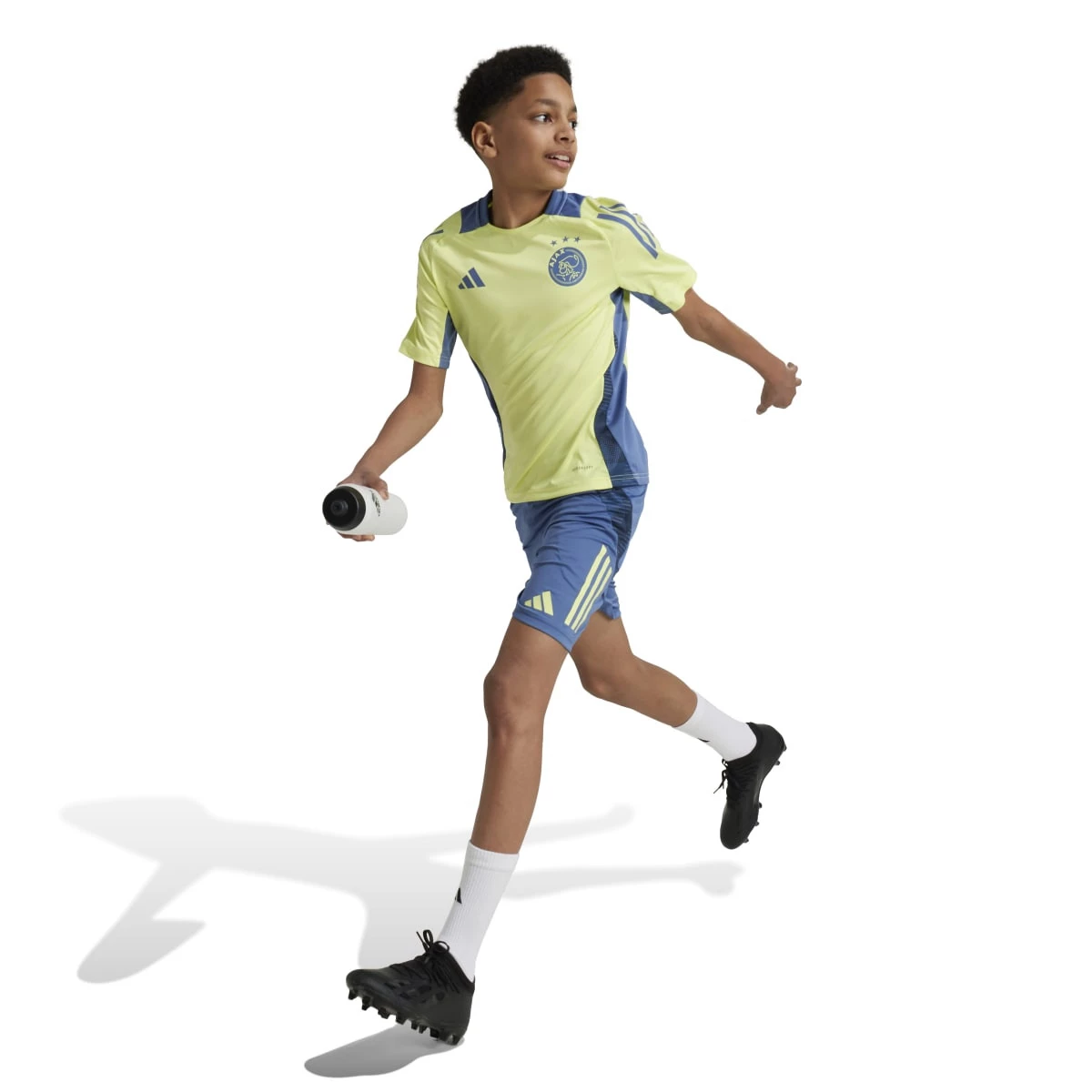 adidas - Koszulka Ajax Training 2024-2025 Niño, Unisex, Pulse Żółty, 128 cm