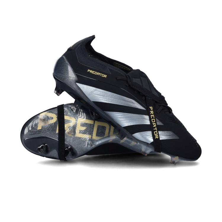 Buty piłkarskie adidas Predator Elite FT FG Core Black-Carbon-Gold