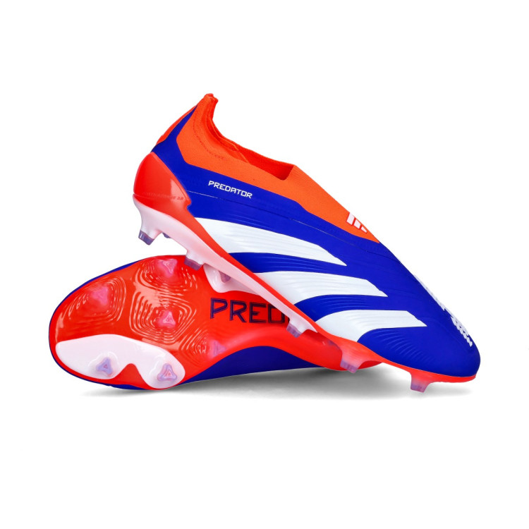 Buty piłkarskie adidas Predator Elite LL FG Lucid Niebieski-Biały