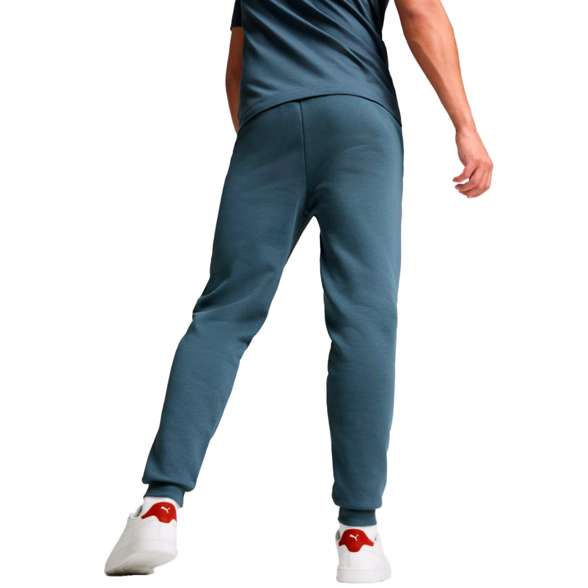 Puma - Długie spodnie Essentials + 2 Col Logo, Hombre, Szare niebo, S