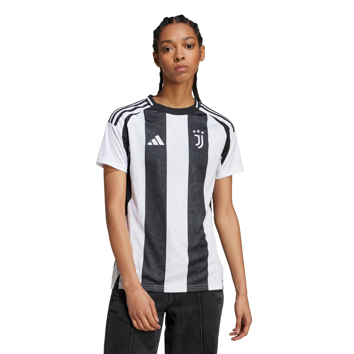 adidas - Koszulka Juventus dla Kobiety 2024-2025 dla kobiet, Mujer, Biało-Czarny, XS