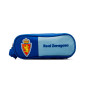 Estuche Doble Real Zaragoza-Niebieski