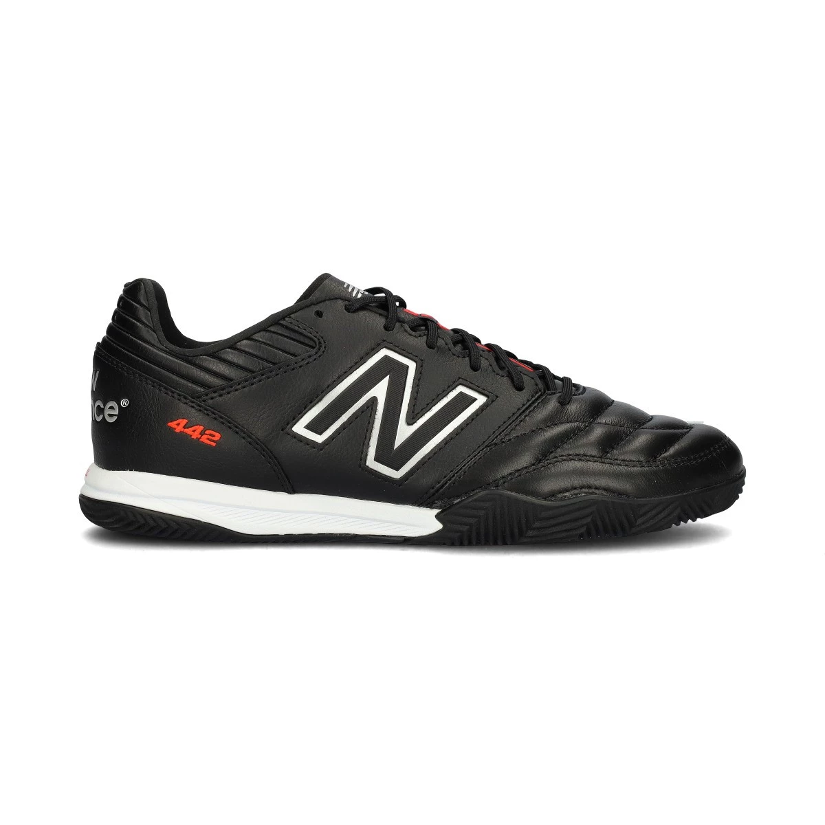 New Balance - Buty do futsalu 442 Pro In V2, Unisex, Biały-Solar Niebieski-Solar Różowy, 9 USA