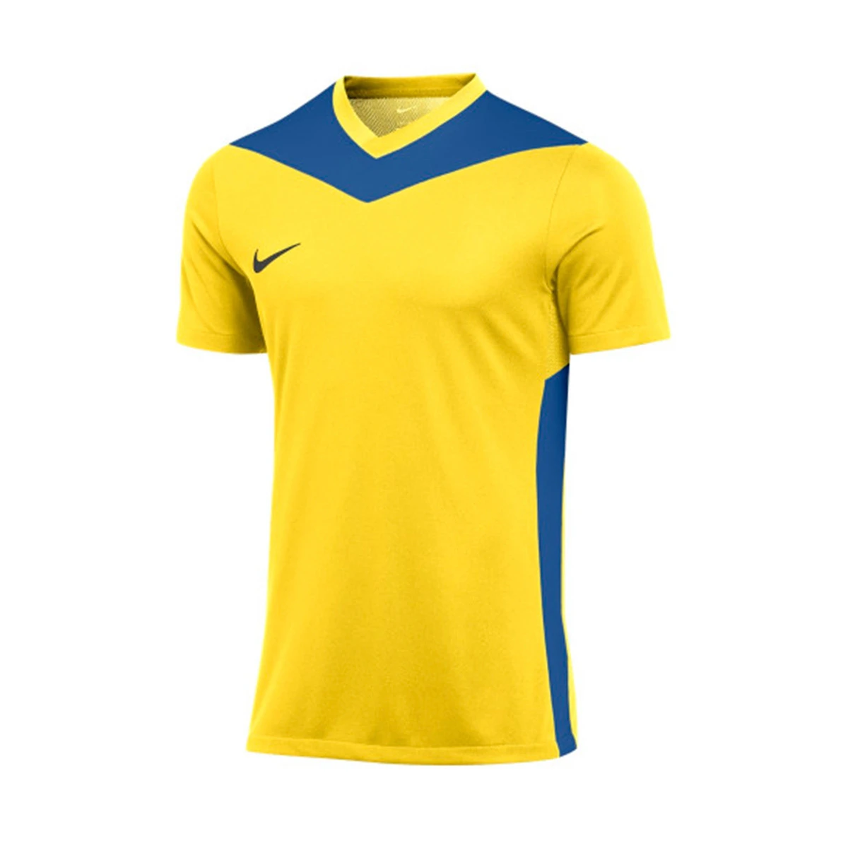 Nike - Koszulka Park Derby IV m/c, Hombre, Tour Żółto-Royal Blue, XL