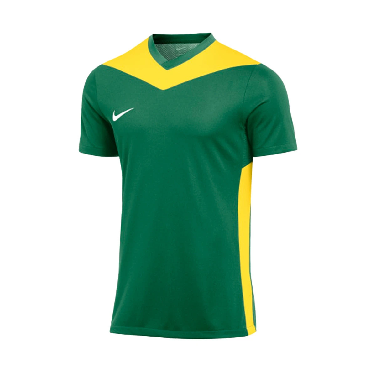 Nike - Koszulka Park Derby IV m/c, Hombre, Pine Green-Tour Yellow, L