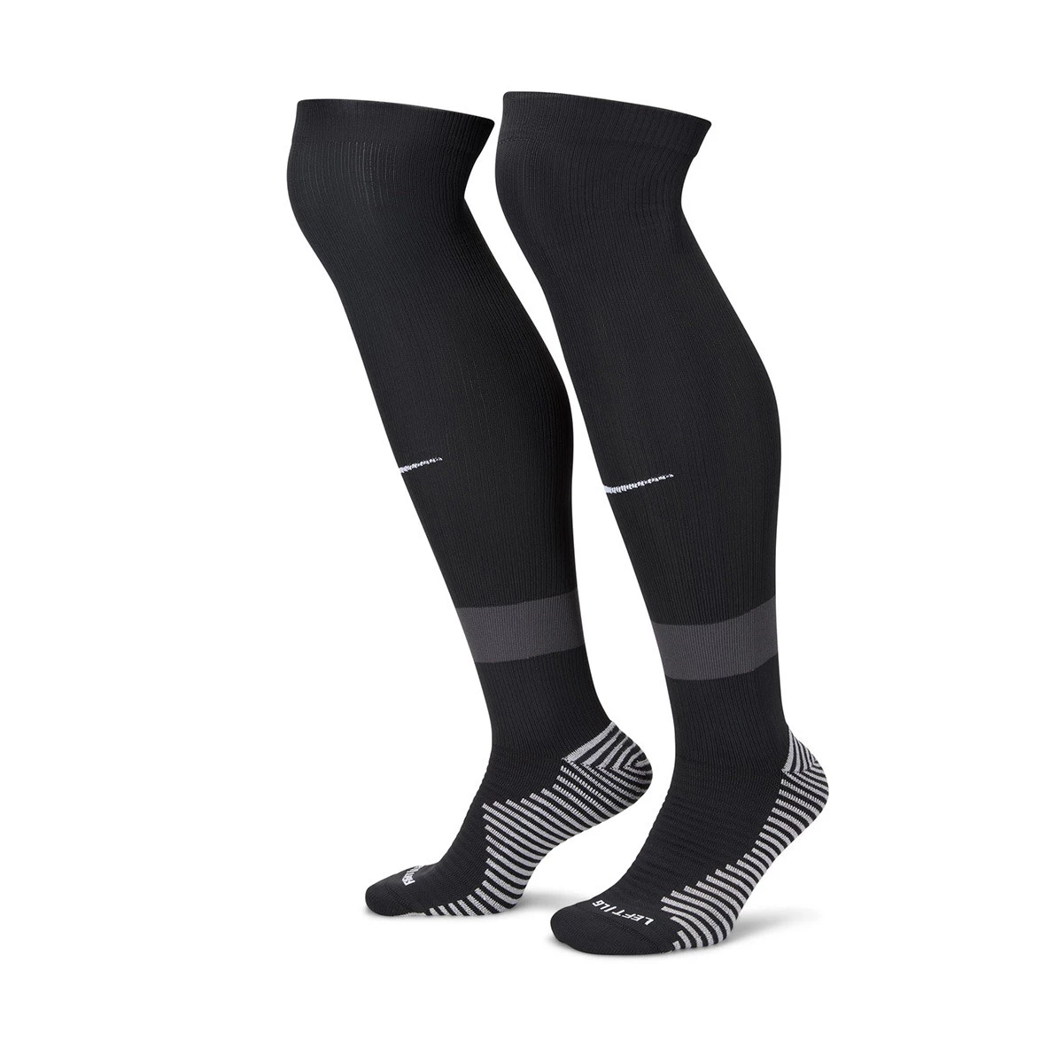 Nike - Skarpety piłkarskie Strike WC22 Team, Unisex, Czarno-Antracyt-Biały, S [34 - 38]