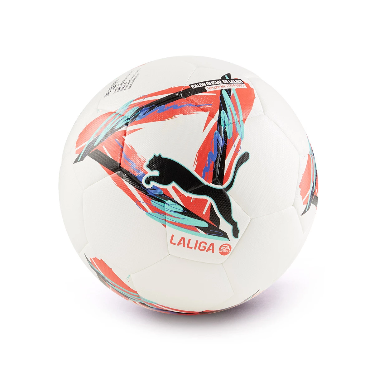 Puma - Piłka Puma Orbita Laliga 2024-2025 Hybryda, Unisex, Biały-Wielokolorowy, 5