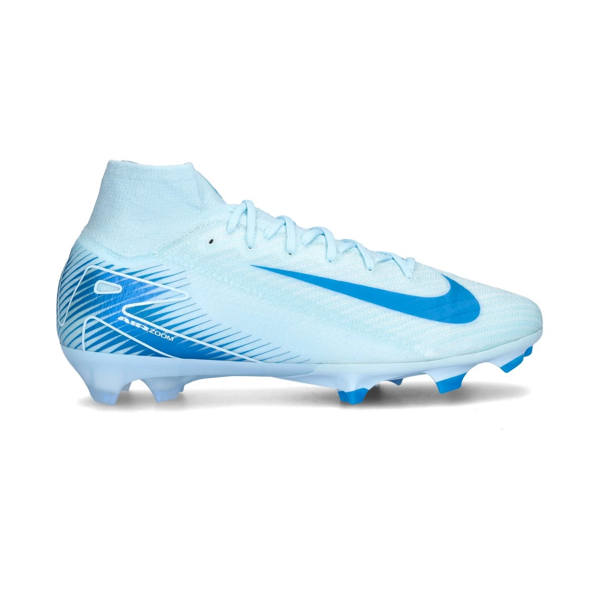 Nike - Buty piłkarskie Air Zoom Mercurial Superfly 10 Elite FG, Unisex, Glacier Blue-Blue Orbit, 6,5 USA