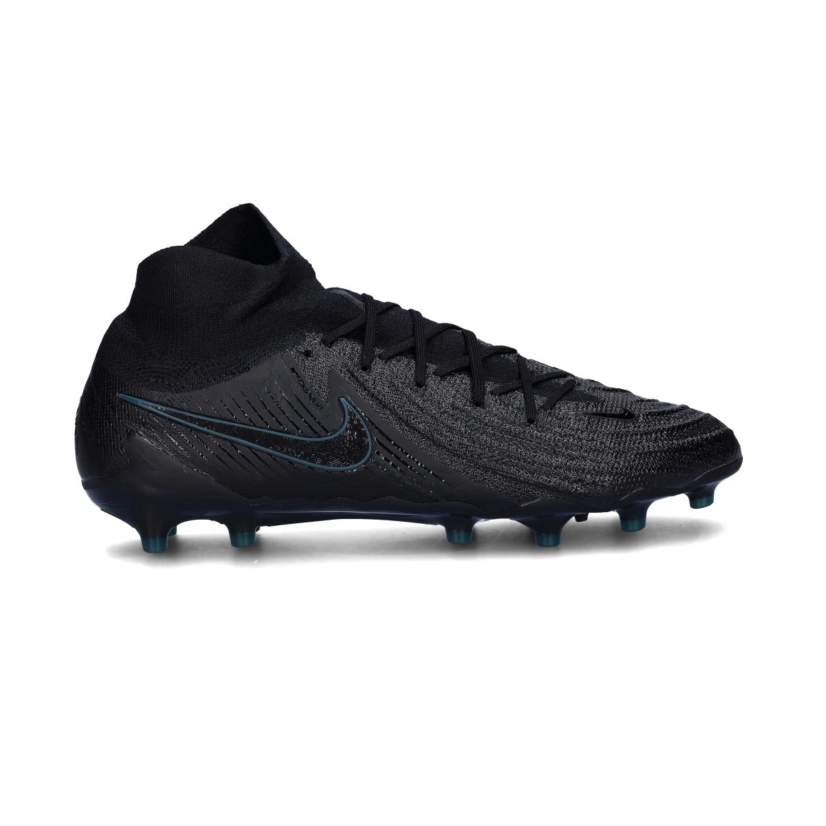 Nike - Buty piłkarskie Phantom Luna II Elite AG-Pro, Unisex, Black-Black-Deep Jungle, 13 USA