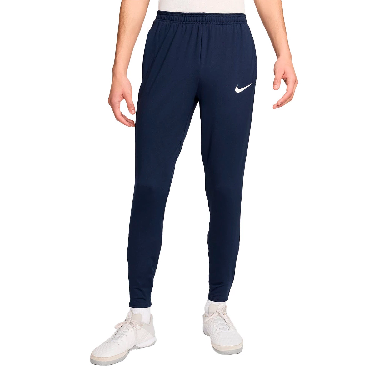 Nike - Długie spodnie Strajk, Hombre, Obsidian-Obsidian-Biały-Biały, L