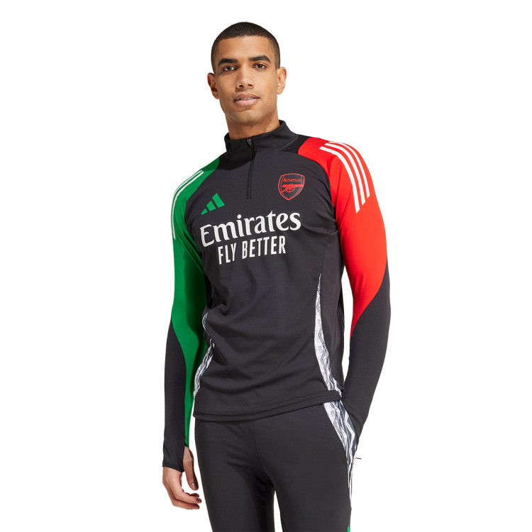 Bluza adidas Trening Arsenal FC 2024-2025 Czarny - Fútbol Emotion