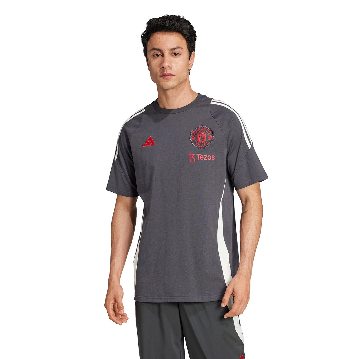adidas - Koszulka Manchester United 2024-2025 Trening, Unisex, Węgiel, L
