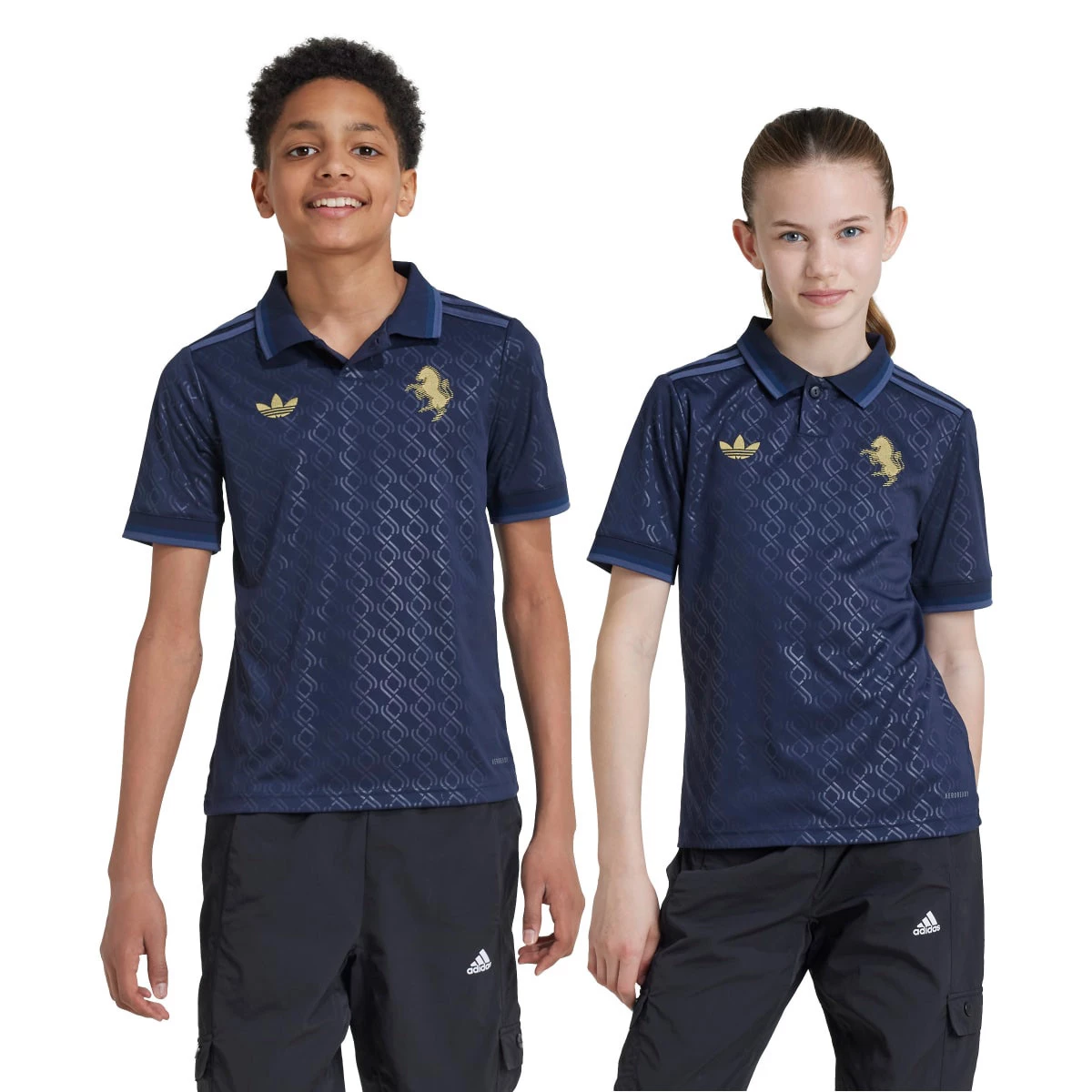 adidas - Koszulka Juventus dla Kids 2024-2025 3. miejsce, Unisex, Atrament Legend, 128 cm