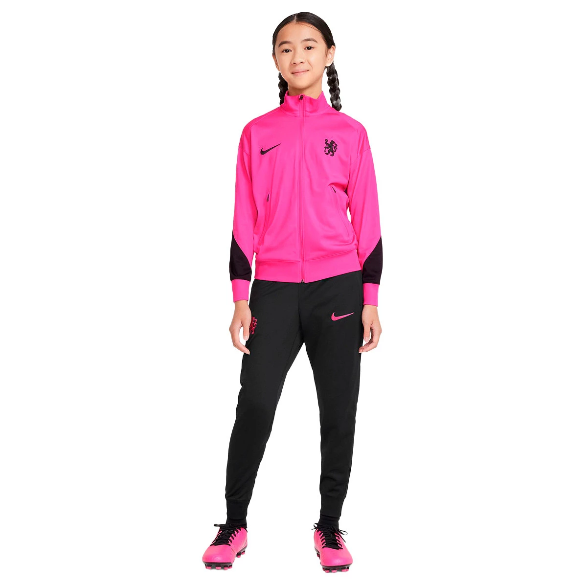 Nike - Dres Chelsea FC 2024-2025 Trening dla Kids, Unisex, Różowy Prime-Czarny-Czarny-Czarny, XL