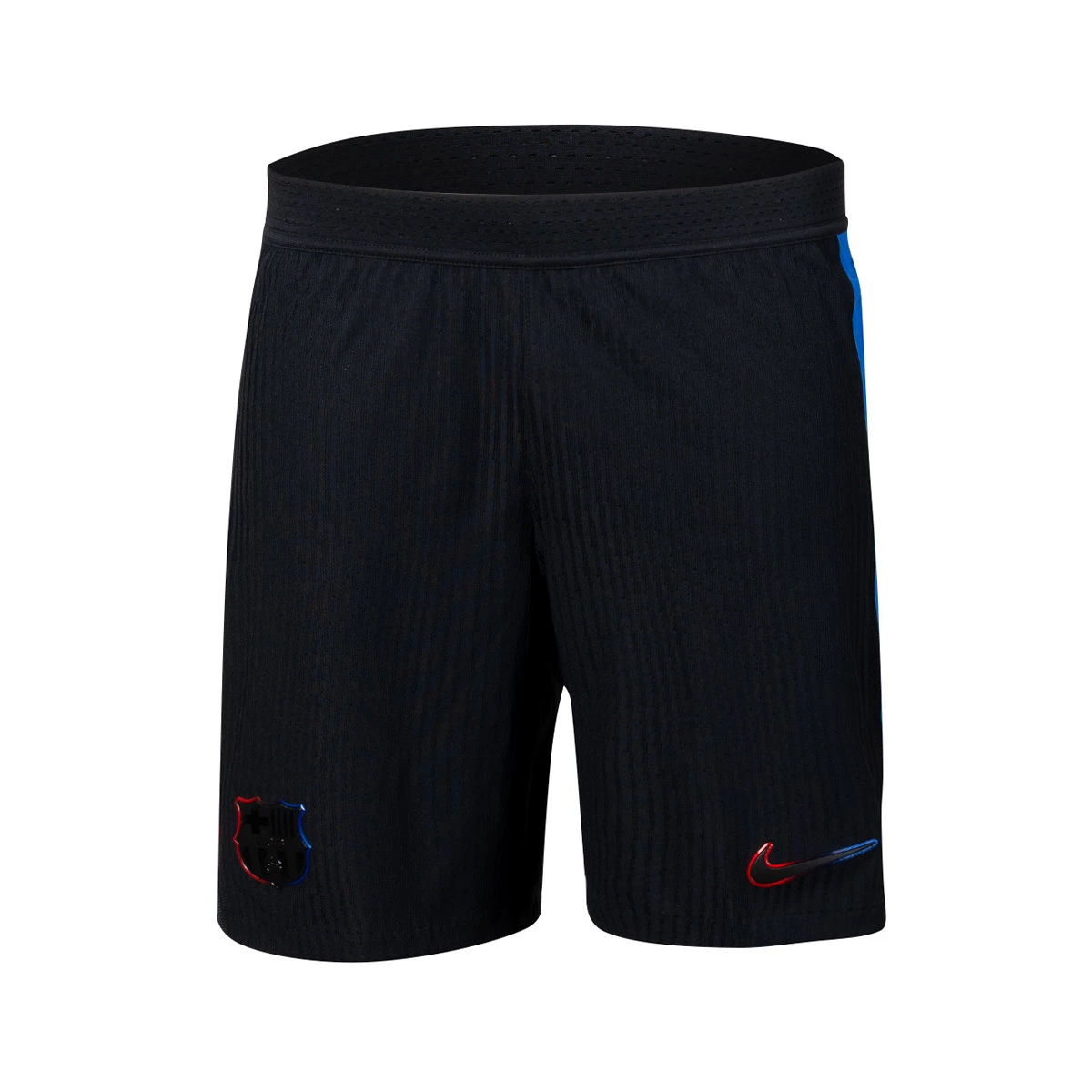 Nike - Spodenki FC Barcelona Authentic 2024-2025 na wyjeździe, Unisex, Czarny-University Red-Hyper Royal-Czarny, L